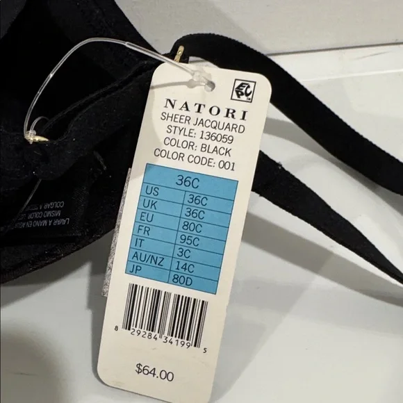 Natori Sheer Jacquard Contour Underwire Bra - Picture 3 of 3